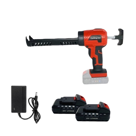 Cordless Caulking Gun 4 Adjustable Speed Electric Caulk Adhesive Gun With 2000mA Li-Ion Battery Silicone Gun For Filling Sealing - Reliable Performance
