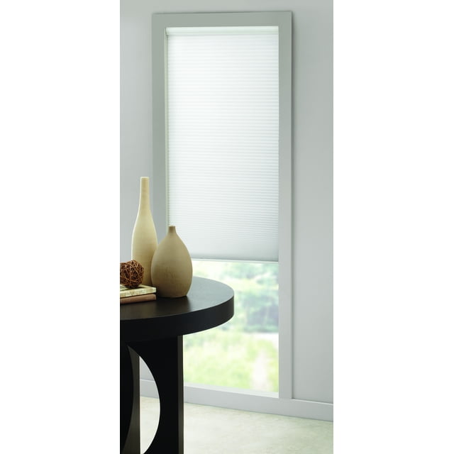 Cordless Cellular Light Filtering Glide Shade 35"x64" WHITE