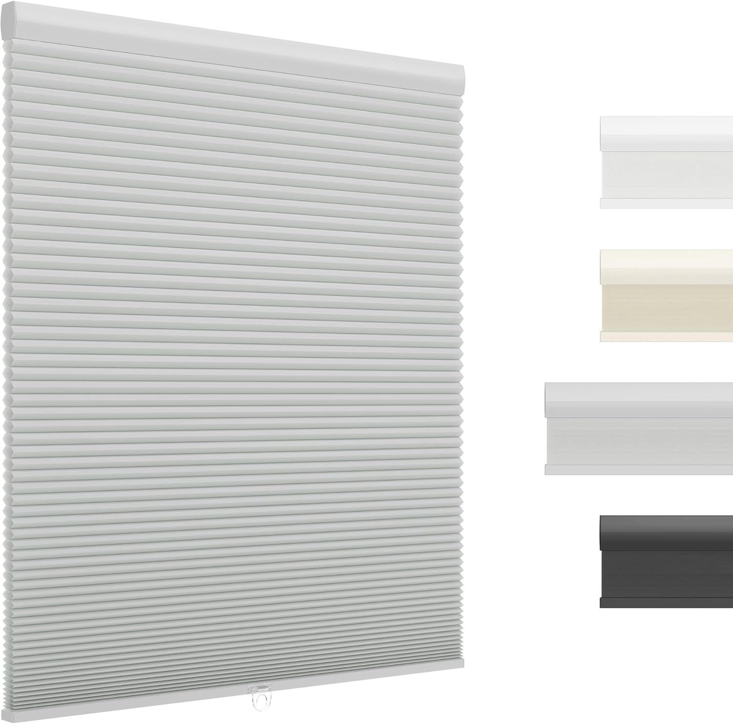 Regal Living Light Filtering Cordless Cellular Shade, White - 31 W x 84 L