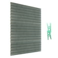 thumbnail image 1 of Cordless Cellular Shades, No Tools No Drill Light Filtering Honeycomb Shades Pleated Blinds for Windows, 35.4 X 59Inches , Dark Greyharlik, 1 of 7