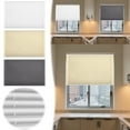 thumbnail image 1 of Cordless Cellular Shades - No Tools No Drill Honeycomb Blinds for Windows, Blackout Thermal Insulated Easy Install Pleated Window Shades for Privacy Energy Efficiency(47.24*19.69Inch), 1 of 5
