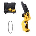 Cordless Chainsaw for DeWALT 20V Max Battery 6Inch Handheld Mini Pruning Saw with Brushless