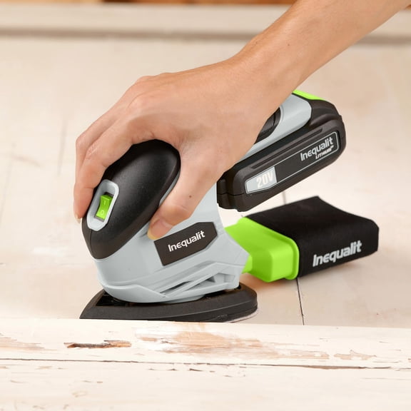 Cordless Detail Sander, Electric Sander with 12000 RPM 20V 1.3Ah