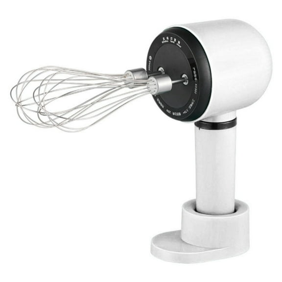 Cordless Double Head Electric Hand Mixer For Baking Stainless Steel Whisks 1200mAh Rechargeable Battery Lightweight Portable Design