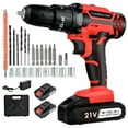 Cordless Drill Driver Impact Lithium Electric Drill Electric