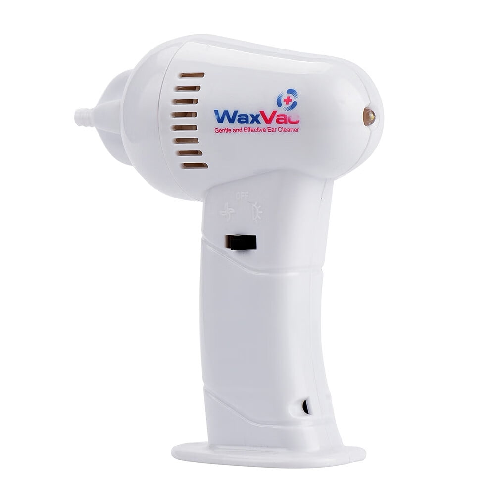 Cordless Ear Wax Vacuum with Hygienic Suction Tips Safe & NonToxic Cleaner Remover