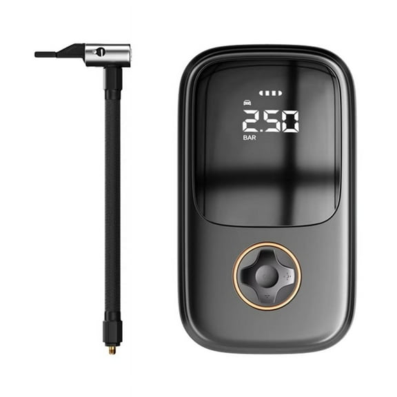 Cordless Electric Air Compressor with Digital Display,Rechargeable Tire Pump for Auto/Moto/Bike/Bicycle Car Air Inflator