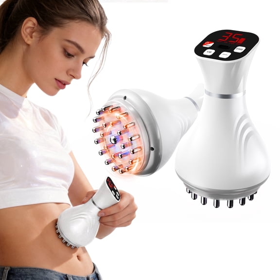 ZVOUS Full Body Massager Cordless 35 Speeds Heat and Vibration White