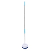 Cordless Electric Cleaning Brush Dry Wet 360 Rotate Scrubber and Spin Mop Polish Surface Cleaner for Floor Tile Glass Ceiling, 16.9 inches / 43 cm