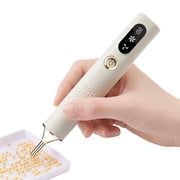 Cordless Electric Diamond Painting Pen - No Wax Needed, Rechargeable Vacuum Pen with Adjustable Suction, Lightweight Diamond Art Tool, Type-C Fast Charging