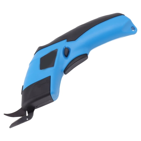 Cordless Electric Fabric Scissors with Tungsten Carbide Blades, 2000mAh Lithium Battery Rechargeable Handheld Cutter for Cloth Carpet Leather, Includes Blade & USB Cable