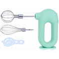 thumbnail image 1 of Cordless Electric Hand Mixer, Lightweight Portable USB Rechargeable Handheld Whisk with 2 Detachable Beaters and Egg Separator, 3 Speed Modes for Kitchen Baking at Home, 1 of 2