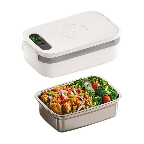 Cordless Electric Lunch Box , 14000mAh Rechargeable Auto Heated Lunch Box