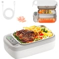thumbnail image 1 of Cordless Electric Lunch Box for Adults, 14000 mA Rechargeable Self Heating Lunch Box, 1L Protable Food Lunch Warmer for Office Work, Car, Travel, Picnic & Outdoor, 1 of 9