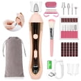 CshidWorld Cordless Electric Nail File, 10-Speed Nail Drill Kit with ...