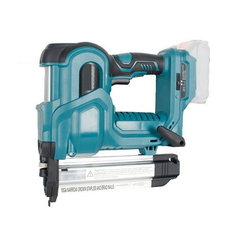 Cordless Electric Nail Gun Straight/N-shape Nails Nailer 32mm 50mm Nailing Machine For Battery(Package No Battery) ,Wide Application
