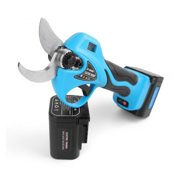 Cordless Electric Pruning Shear Rechargeable Battery Electric Scissors Tree Bonsai Pruning Branches Cutter Landscaping Tool ,Gardening Tree Branch