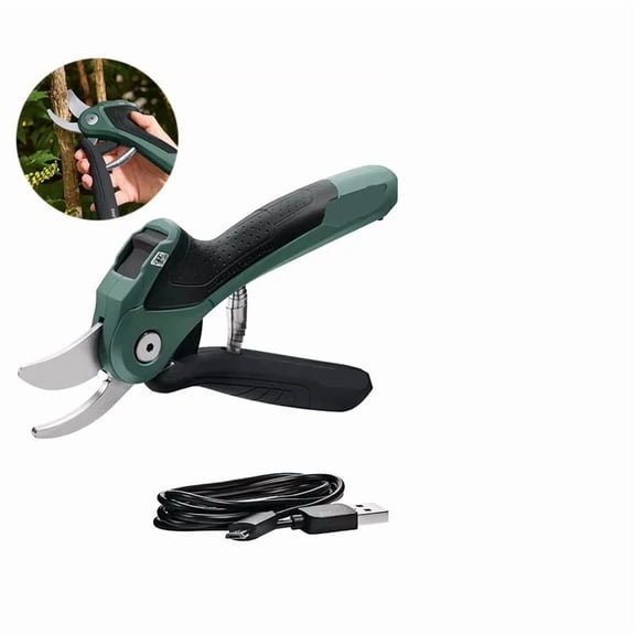 Cordless Electric Pruning Shears 3.6V 3.5Ah Battery USB Rechargeable Garden Scissor Obstruction ,Branch Cutter