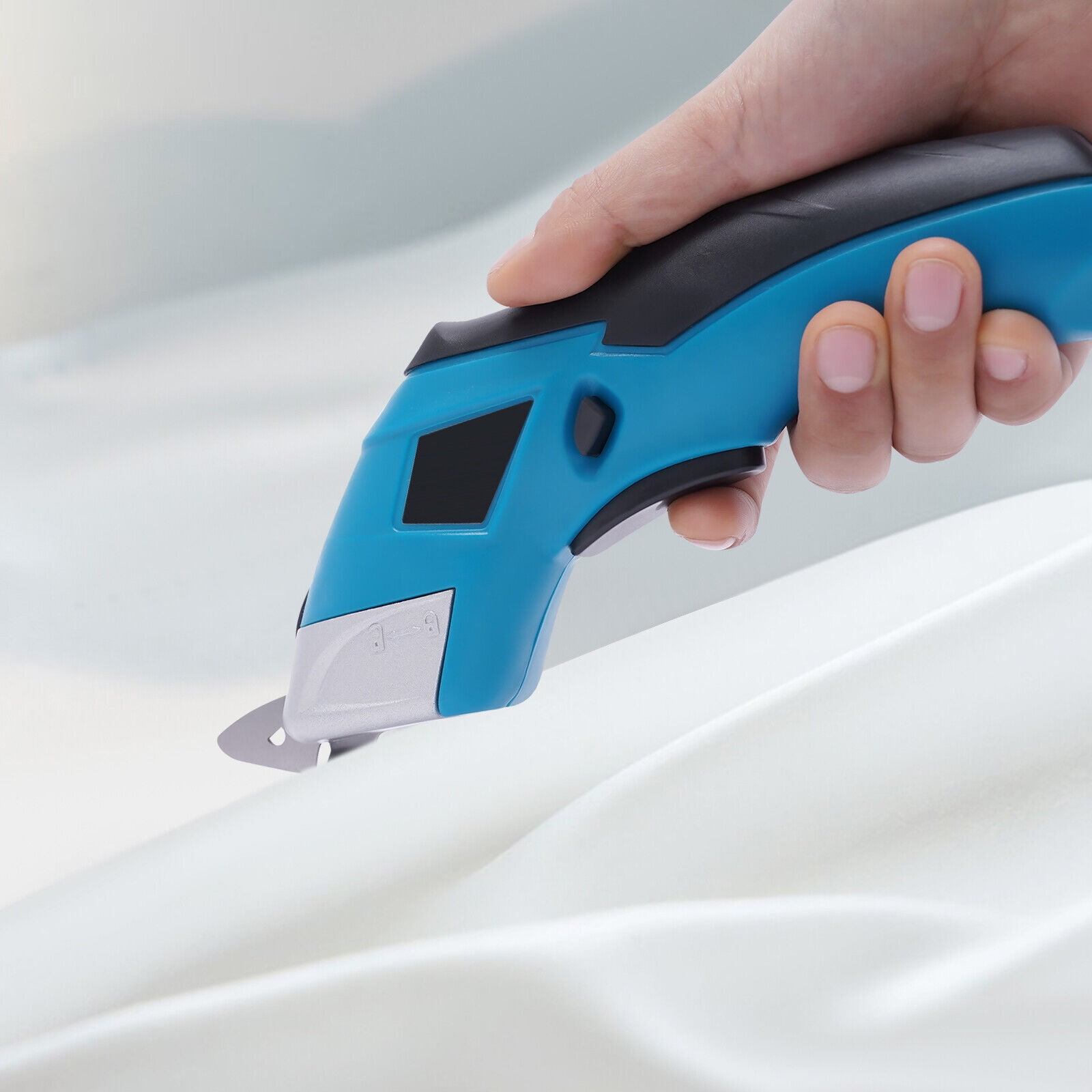 Cordless Electric Scissors+2 Blades Rechargeable Cutting Tool For ...