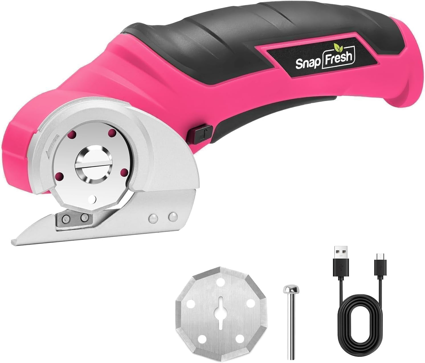 Cordless Electric Scissors, 4V Rechargeable Electric Box Cutter for ...