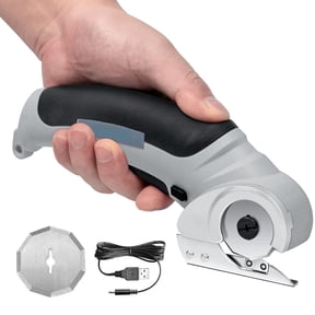 Cordless Electric Scissors Cardboard Cutter with Safety Lock 4.2V Electric Mini Cutter Rechargeable ,Branch Cutter