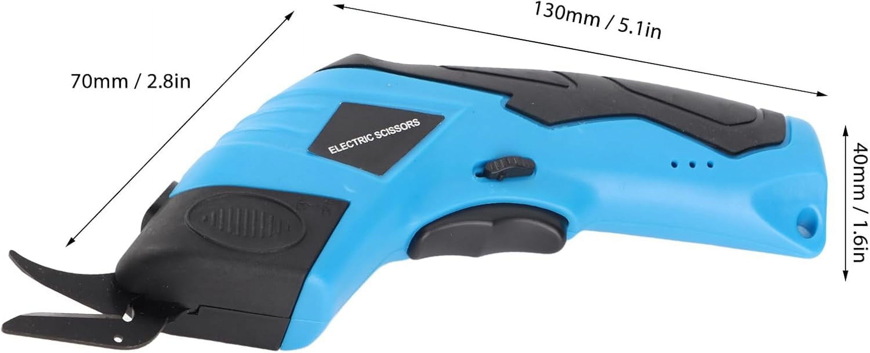 Cordless Electric Scissors, Rechargeable Carpet and Cardboard Cutter ...