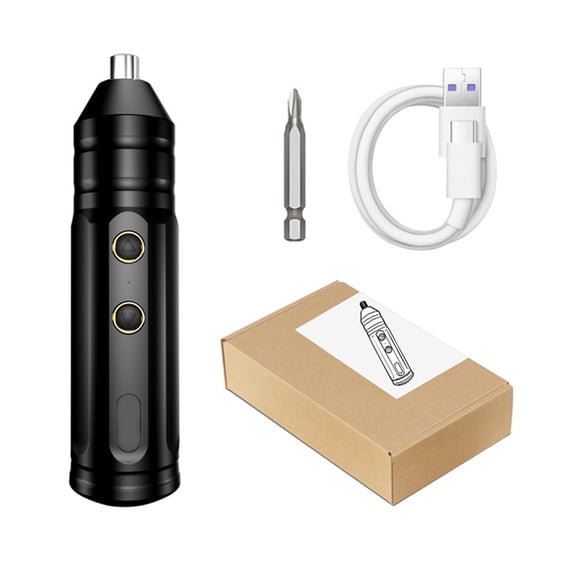 Cordless Electric Screwdriver Mini Cordless Electric turn screw Portable Power Tool Set Rechargeable with USB Charging for Home Office DIY 42-Piece Bit Kit