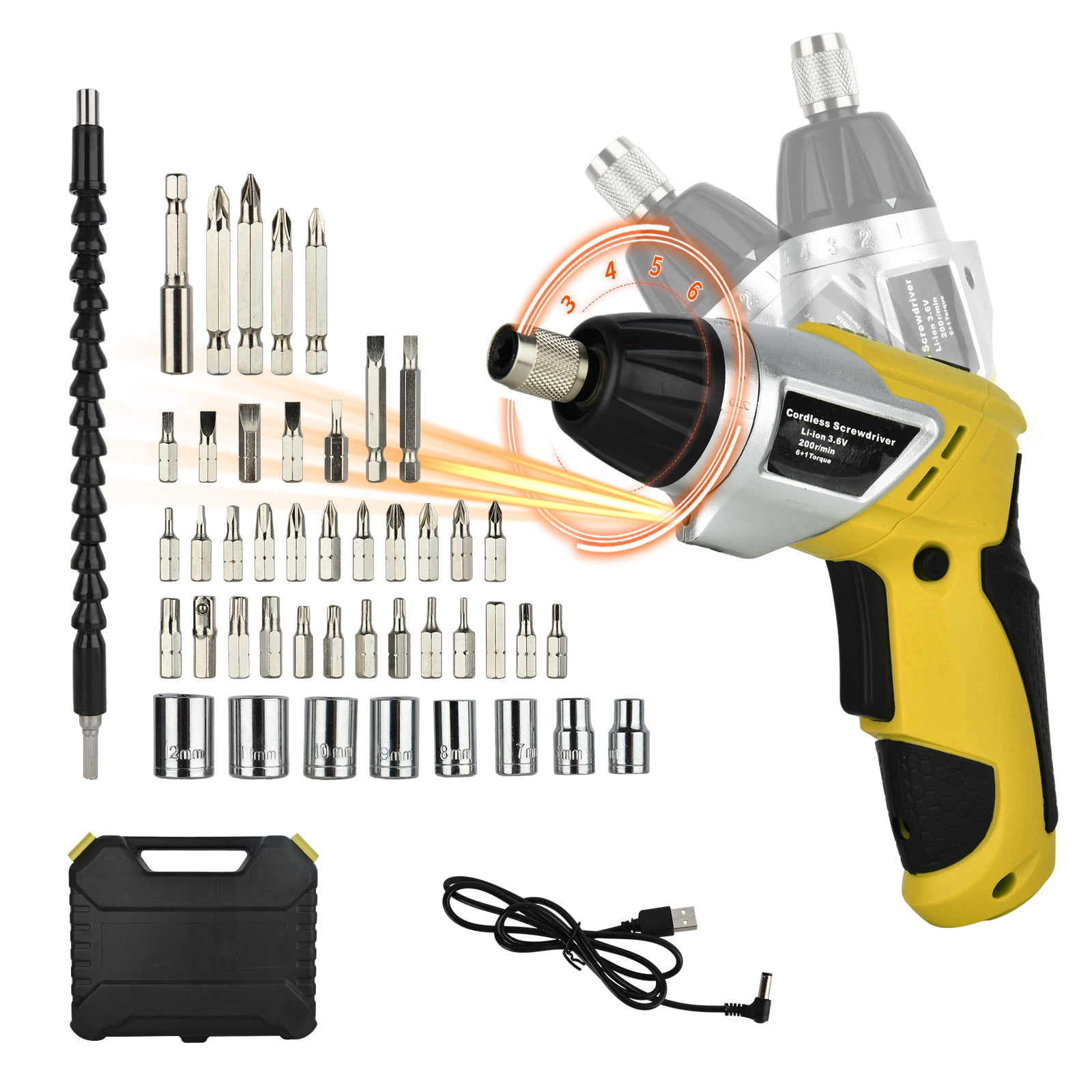 Electric Screwdriver Set Forward And Reverse Screw Screw Small