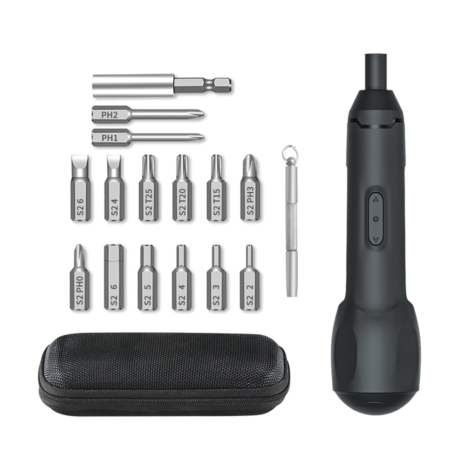 Cordless Electric Screwdriver USB c Charging Port Bits Set Rechargeable Screwdriver For Remote Car Tool Projects