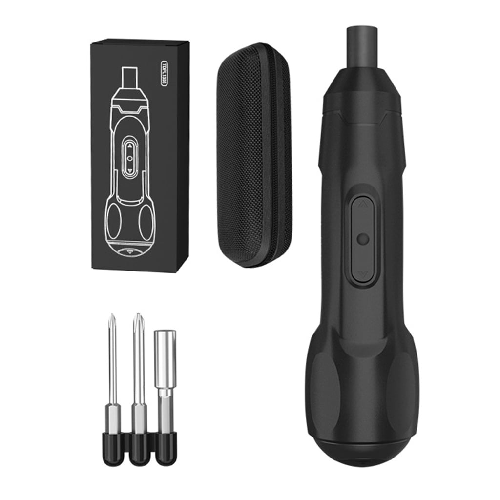 Cordless Electric Screwdriver USB c Charging Port Bits Set Rechargeable Screwdriver For Remote Car Tool Projects