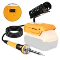 thumbnail image 1 of Cordless Electric Soldering Iron Welding Power Tool Fast Heating For Dewalt 20v, 1 of 8