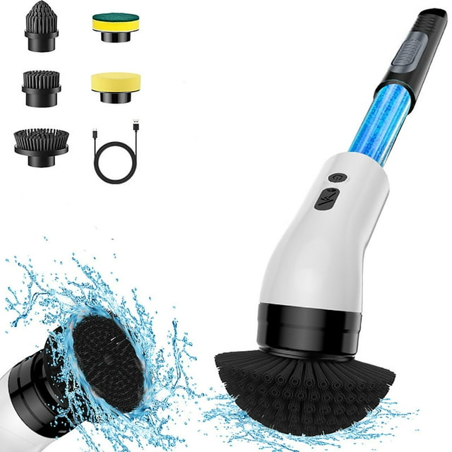 Cordless Electric Spin Scrubber, Cleaning Brush Scrubber for Home