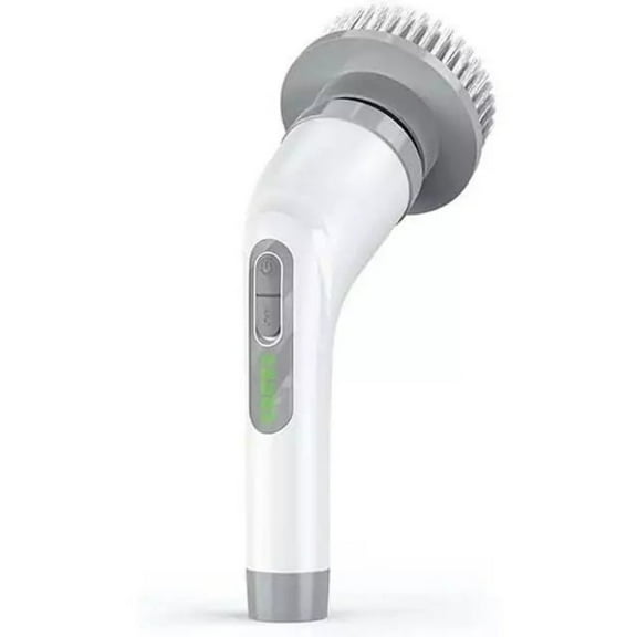 Cordless Electric Spin Scrubber, Cleaning Brush Scrubber for Home, 400RPM/Mins-8 Replaceable Brush Heads-90Mins Work Time, 3 Adjustable Size, 2 Speeds for Bathroom Shower Bathtub Glass Car