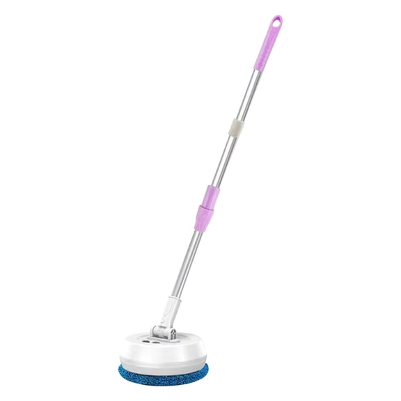 Cordless Electric Spin Scrubber, Rotating Cleaning Brush with Extension Handle, Rechargeable Power Scrubber for Floor, Tile, Glass Door, Kitchen, Bathroom, and Ceiling