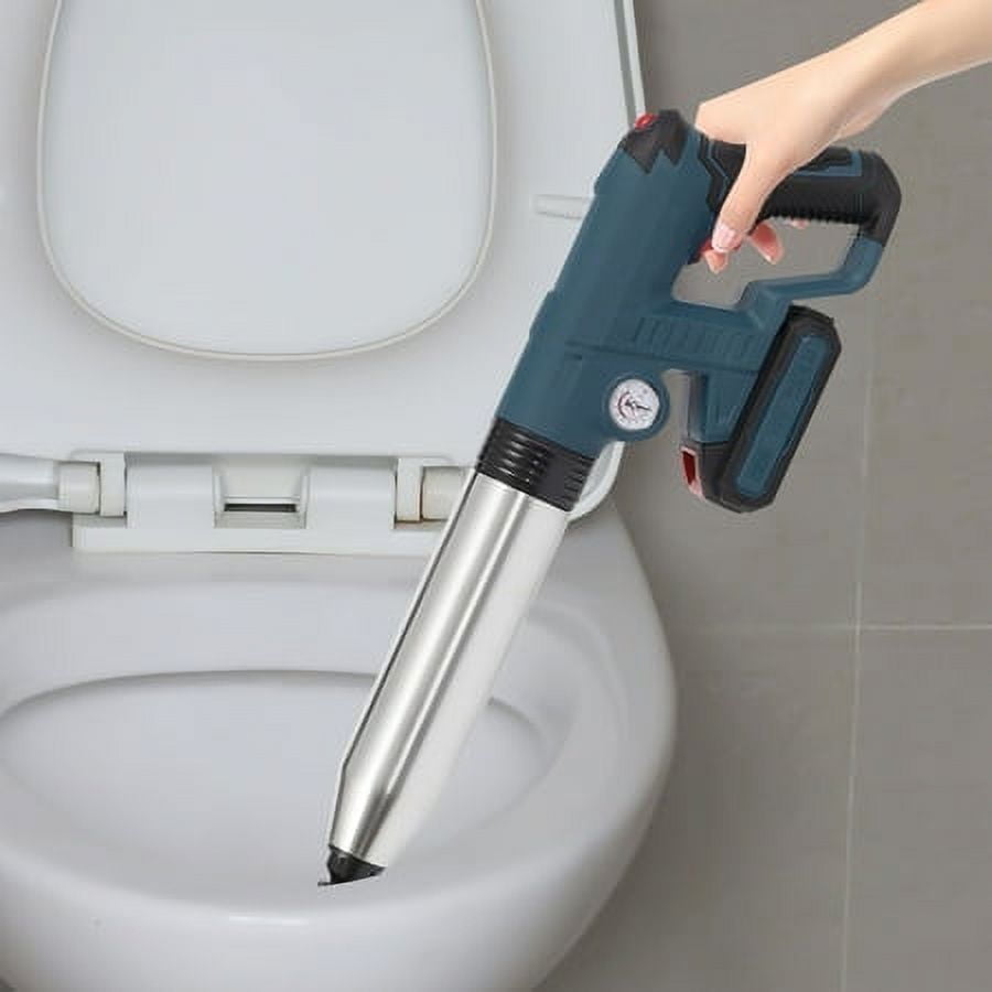 Cordless Electric Toilet Plunger, Heavy Duty Drain Clog Blaster