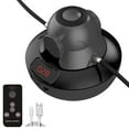 thumbnail image 1 of Cordless Electronic Skipping Ropes Machine Fitness Cordless Skipping Smart Jump Rope with Screen Counting Speed Skipping Machine (Black-A), 1 of 7
