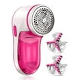 thumbnail image 1 of Cordless Fabric Shaver, Rechargeable Lint Remover, Electric Lint Shaver Sweater Defuzzer with 2 Replaceable Stainless Steel Blades, Remove Clothes Fuzz, Pills, Bobbles, 1 of 9