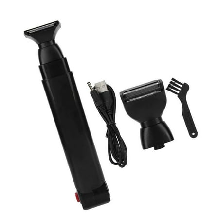 Cordless Foldable Body Groomer Folding Body Hair Trimmer For Back Chest Hair Removal Lightweight Travel Essential