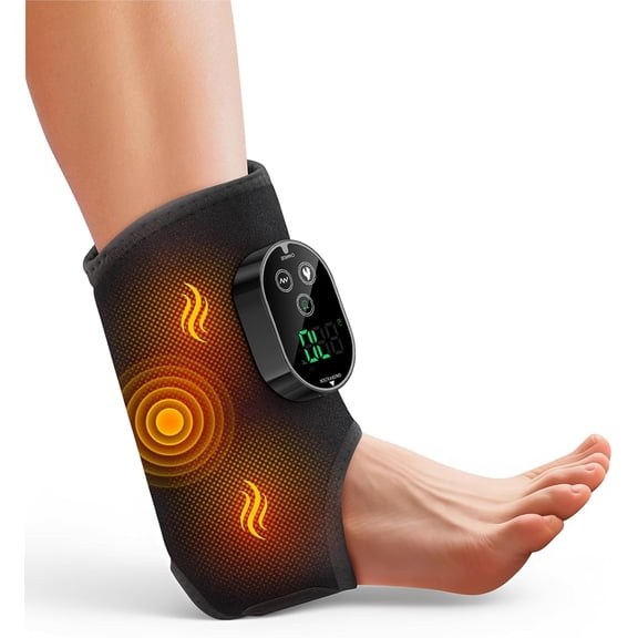 Cordless Foot Massager for Neuropathy, Foot Renew Massager for Neuropathy with 3 Modes & 6 Heating Levels, 2H Battery Life with Timer Function, Suitable for Relaxation at Home
