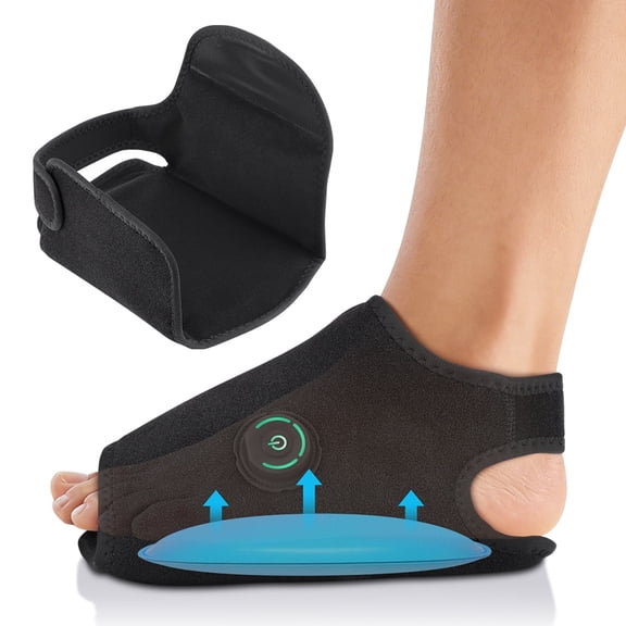 Cordless Foot Massager with Compression, 3 Air Compression, Foot ankle Massager for Circulation and Relief, Left and Right Feet, 2000mAh