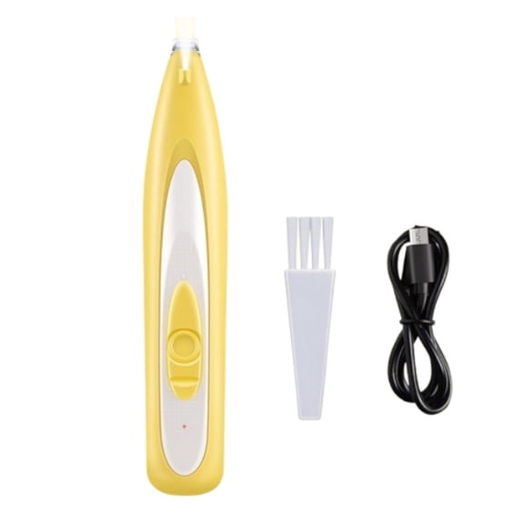 Cordless Foot Trimmer Portable USB Rechargeable Cat Paw Shaver Convenient Waterproof Dog Clippers ,Low Noise Pet Groomig Kit
