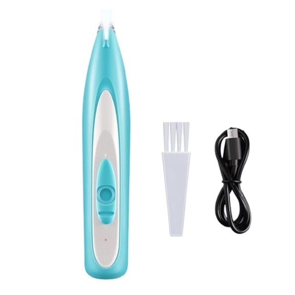 Cordless Foot Trimmer Portable USB Rechargeable Cat Paw Shaver Convenient Waterproof Dog Clippers ,Low Noise Pet Groomig Kit