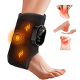 thumbnail image 1 of Cordless Foot massager with Heat, Ankle Brace Wrap Warmer with 6 Heat & 3 Vibration, 3 Timer Settings, 3000mAh Battery, Ankle Heating Pad Home, 1 of 14