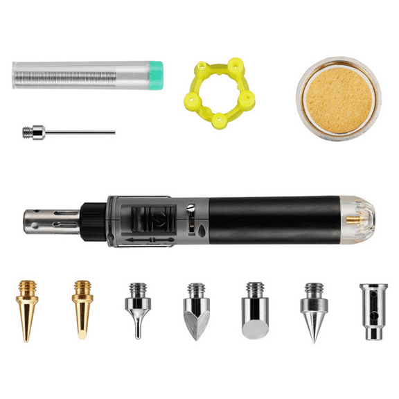 Cordless Gas Soldering Iron Heat Blower Torch Self- Instant Adjustable Flame Control Wel ywm58