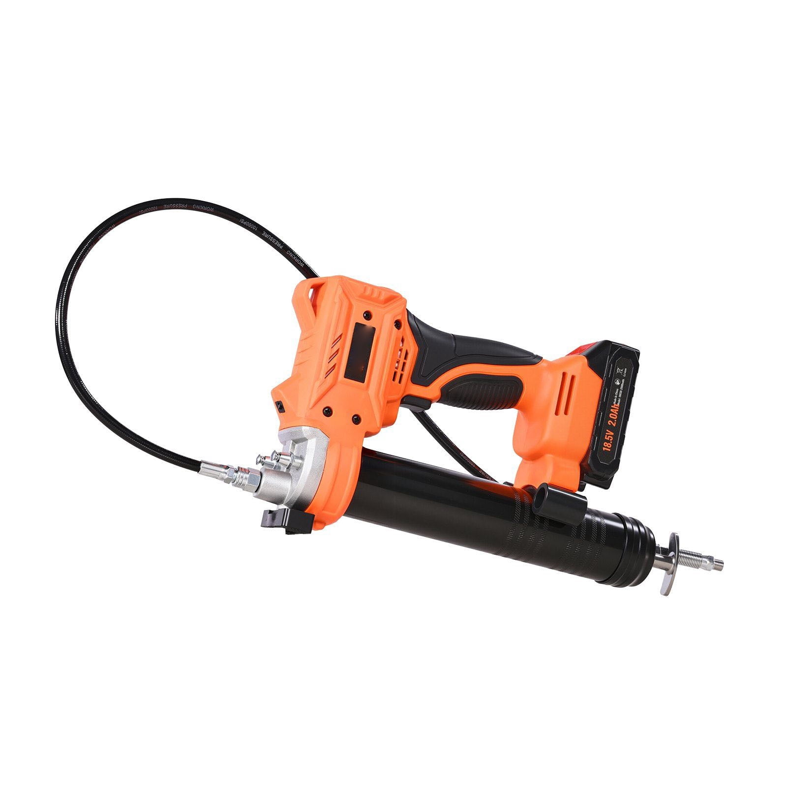 Cordless Grease Gun 20V Grease Gun Kit with 2.0 Ah Battery 35.4-inch Hose