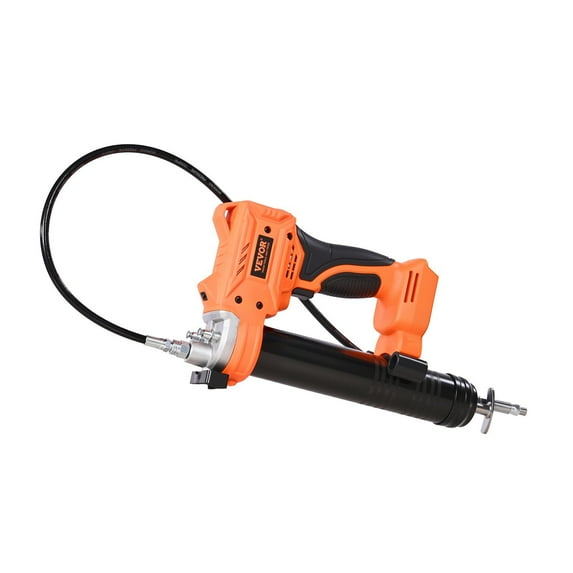 Cordless Grease Gun 80,000 PSI 20V Battery Operated Electric Grease Gun (Tool Only), High-Pressure Industrial Lubrication, Variable Speed Trigger, Dual Hose Options, LED Light, Portable Case