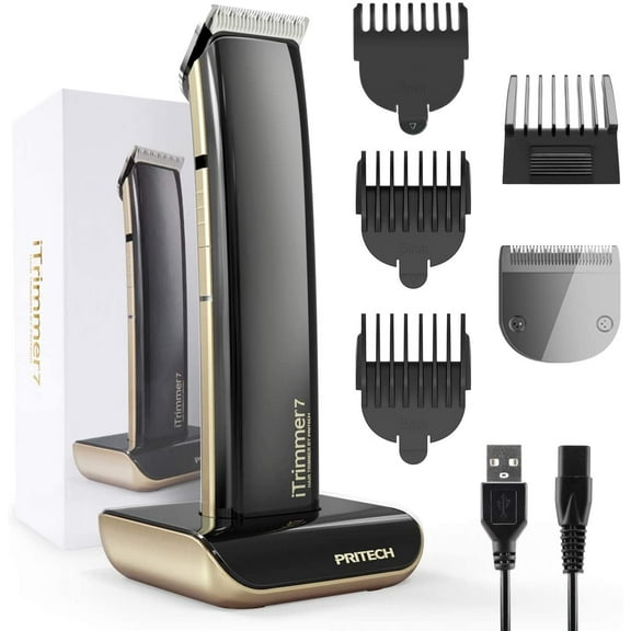 Cordless Hair Clippers for Men Professional Hair Trimmer For Men Hair Cutting Kit Rechargeable Haircut Machine Beard Trimmer Barber Clippers Set with Extra Waterproof Ceramic Blade for Men Women Kids