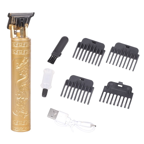 Cordless Hair Clippers for Men Professional Cordless Quiet Hair Trimmers for Barbers and Stylists with 4 Guide Combs