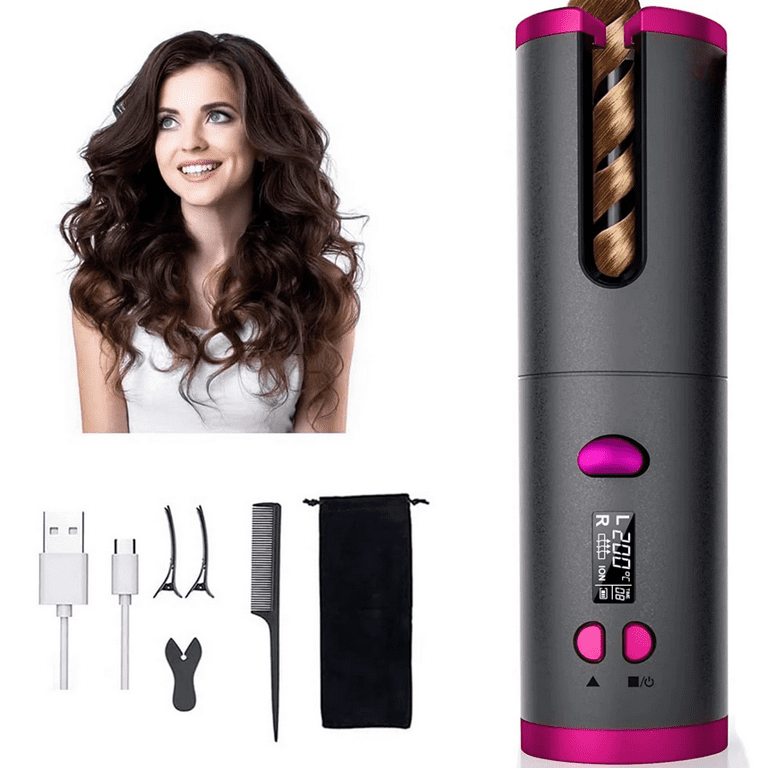 Cordless on sale hair curler