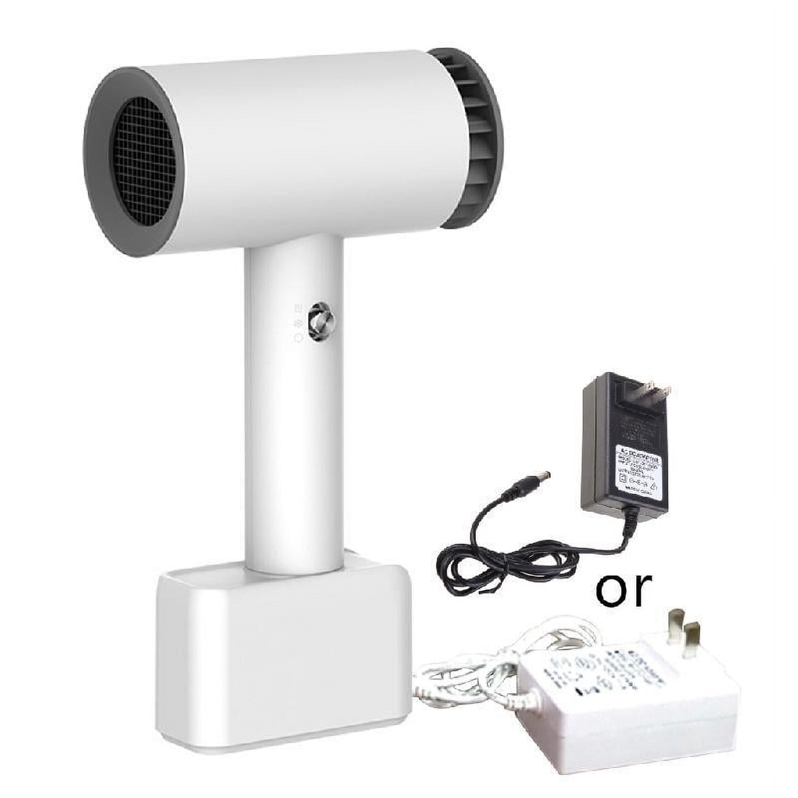 Cordless Hair Dryer Hot and Cold Wind Rechargeable Blow Dryer Portable ...